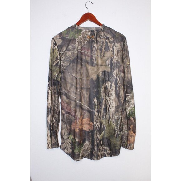 Terramar Hunting Shirt Men's Size L Mossy Oak Break Up Country Camo Lightweight - Picture 5 of 16